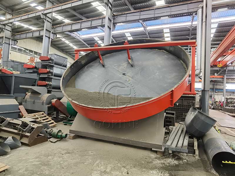 Supply of compound fertilizer disc granulator