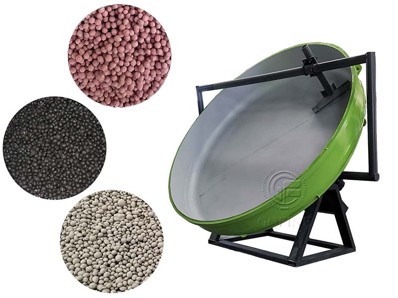 African compound fertilizer disc granulator