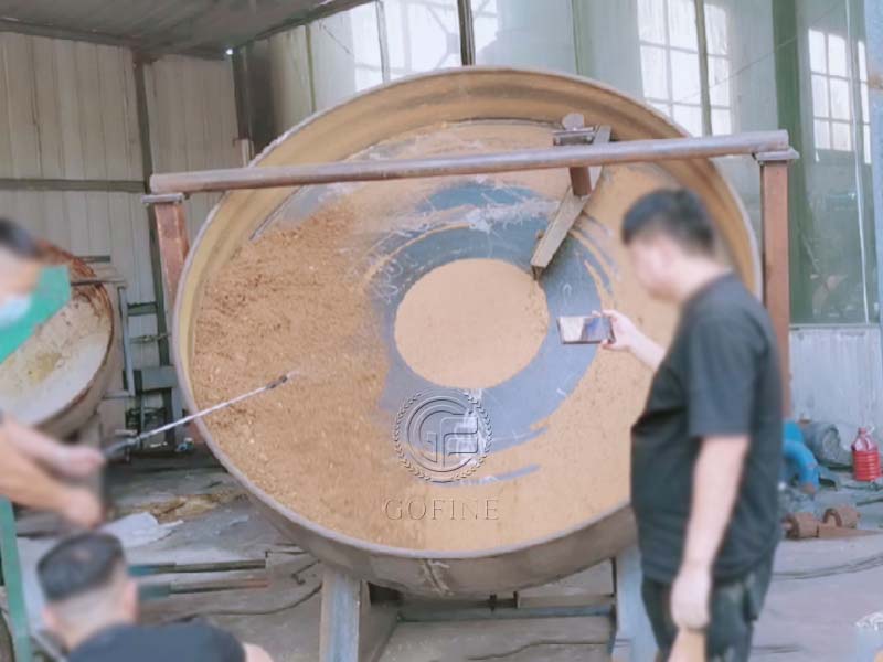 African compound fertilizer disc granulator for sale