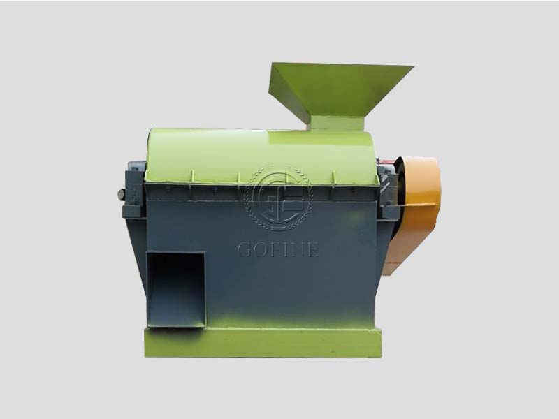 Semi wet material crusher