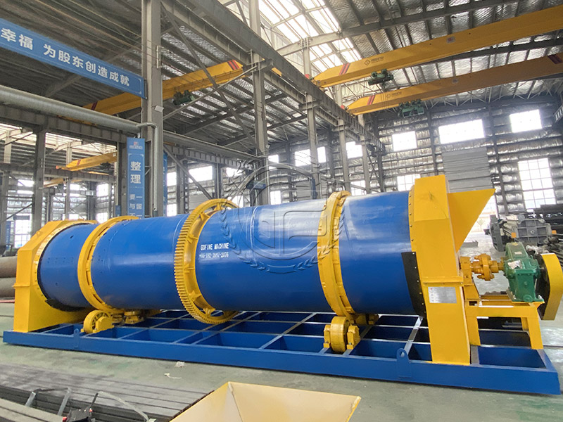 High-efficiency granulation compound fertilizer drum agitator granulator
