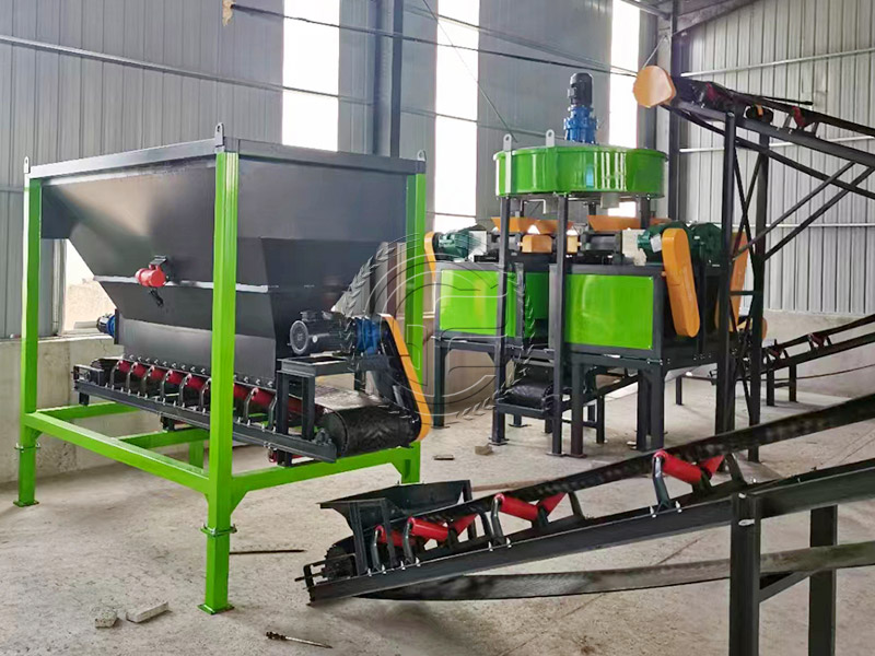 China's leading npk compound fertilizer granulation production line