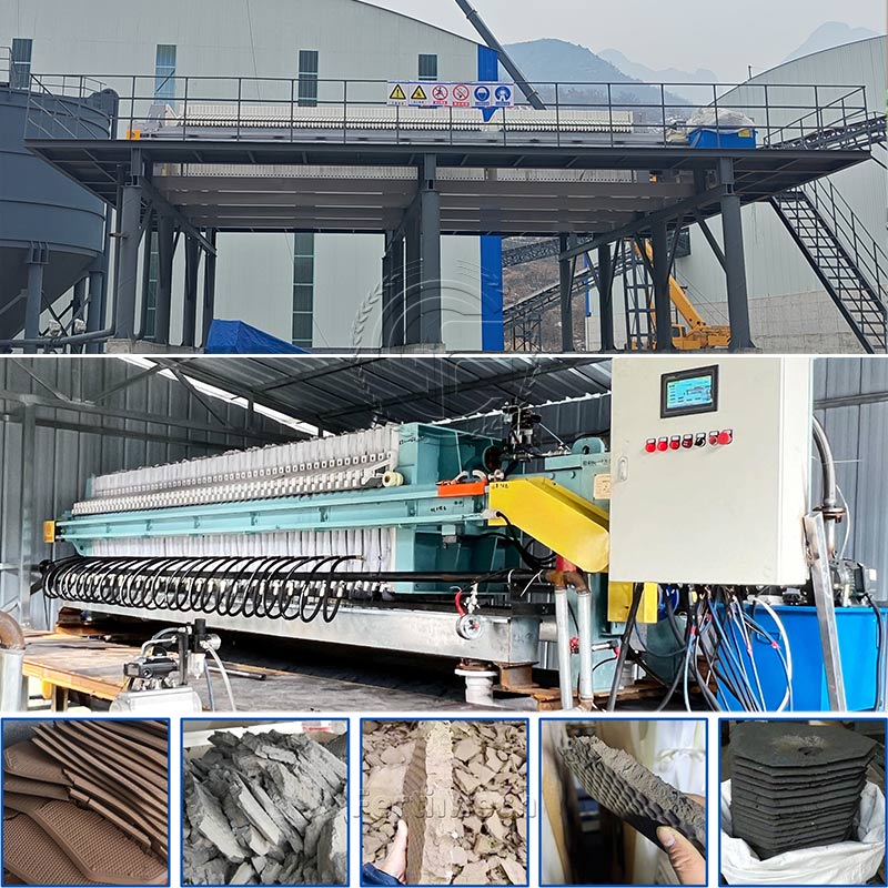 Plate and frame filter press