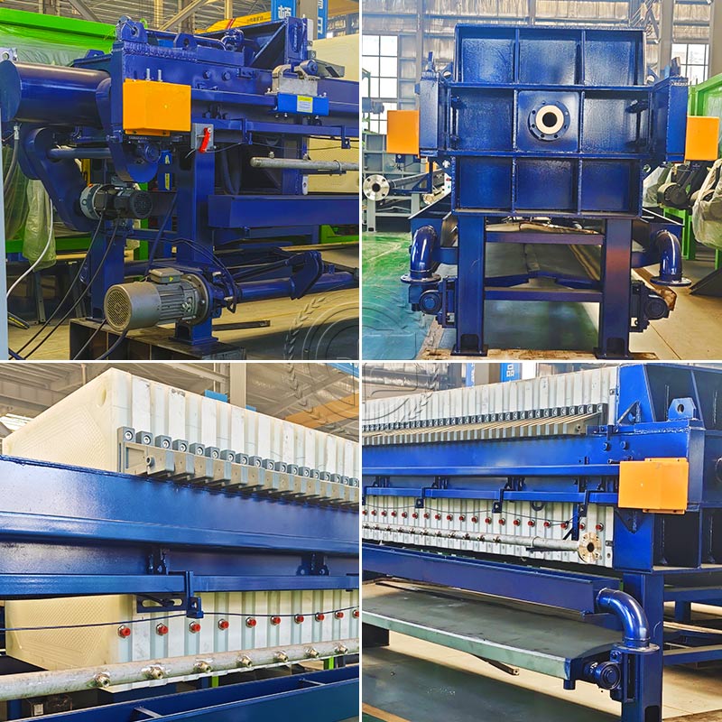 Plate and frame filter press