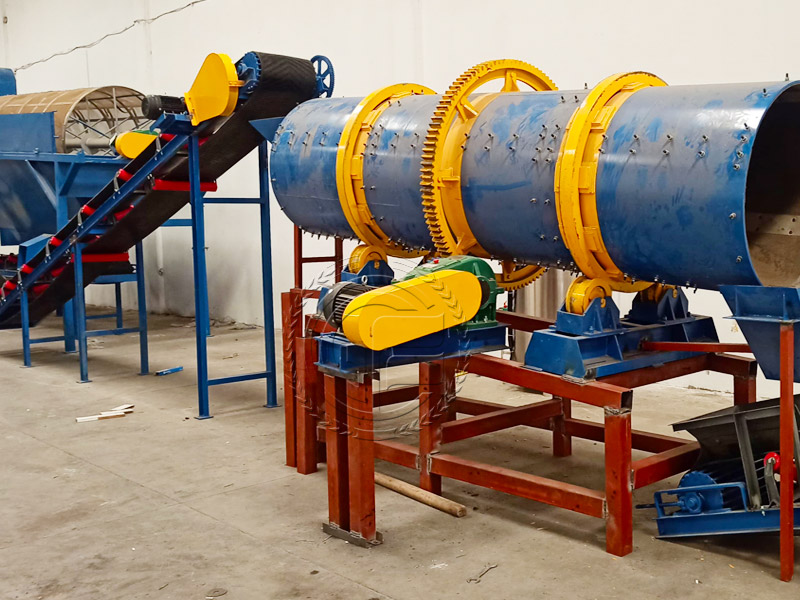 Turkmenistan compound fertilizer granulation production line site