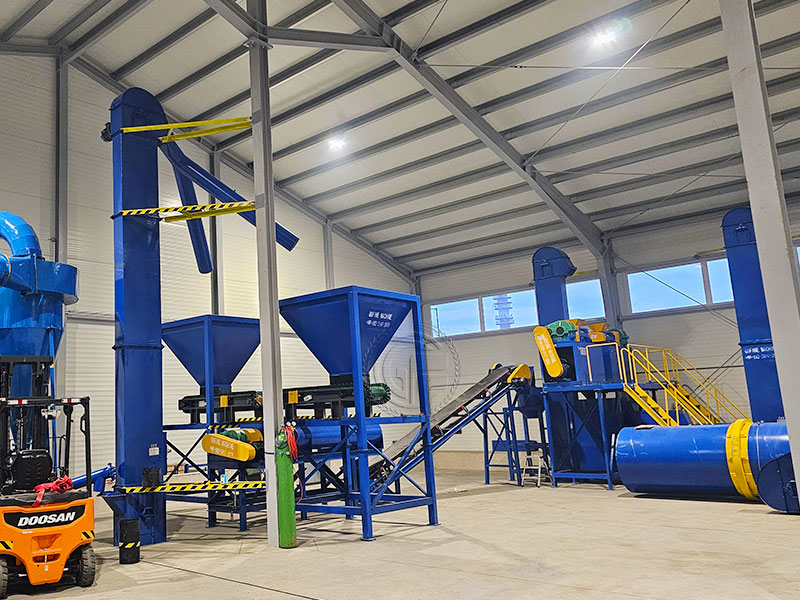 Gofine's extrusion granulation production line supports the European organic fertilizer industry.
