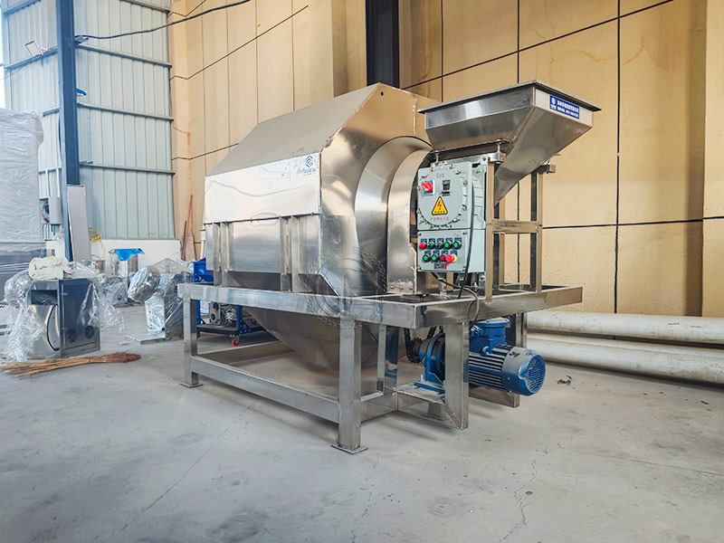 Precision Mixing Stainless Steel Drum Mixer