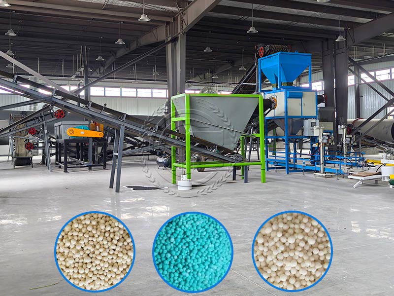 Customized NPK Compound Fertilizer Granulation Produ