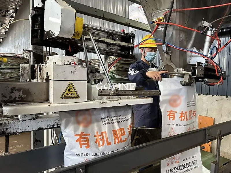 Livestock Manure Fertilizer Production Line / Cattle &